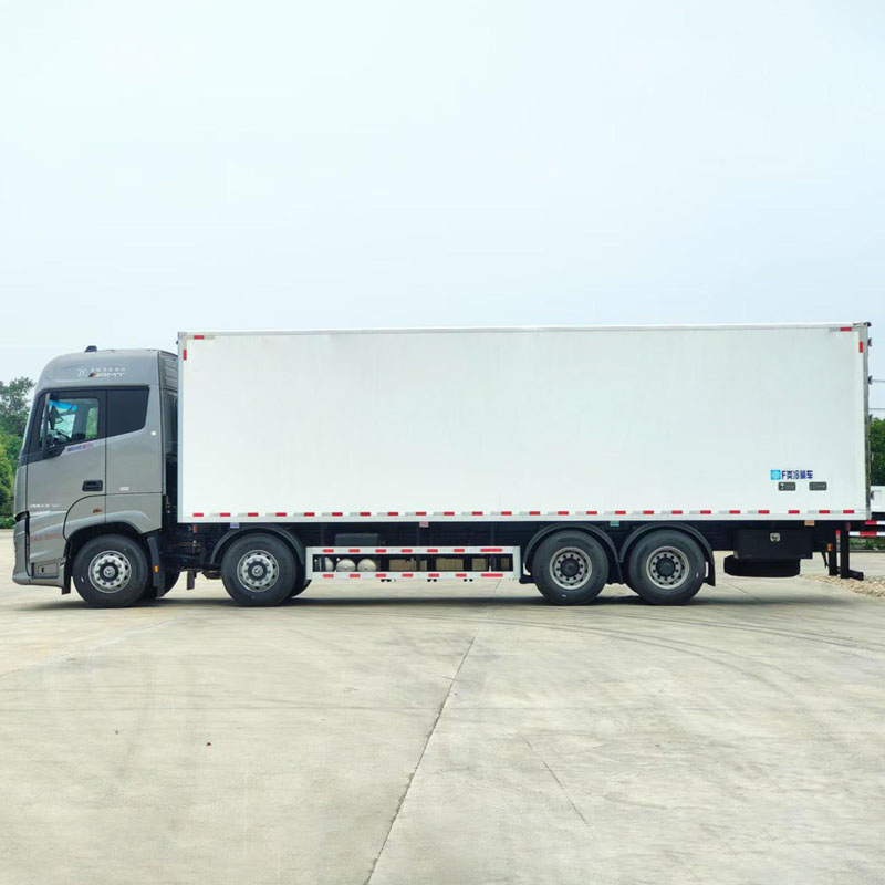 Foton Auman Galaxy HOWO 9.6 Meters 20 Tons 25 T Cooling Heating Refrigerator Transport Refrigeration Unit Cold Chain Food Van Truck Box Refrigerated Vehicle