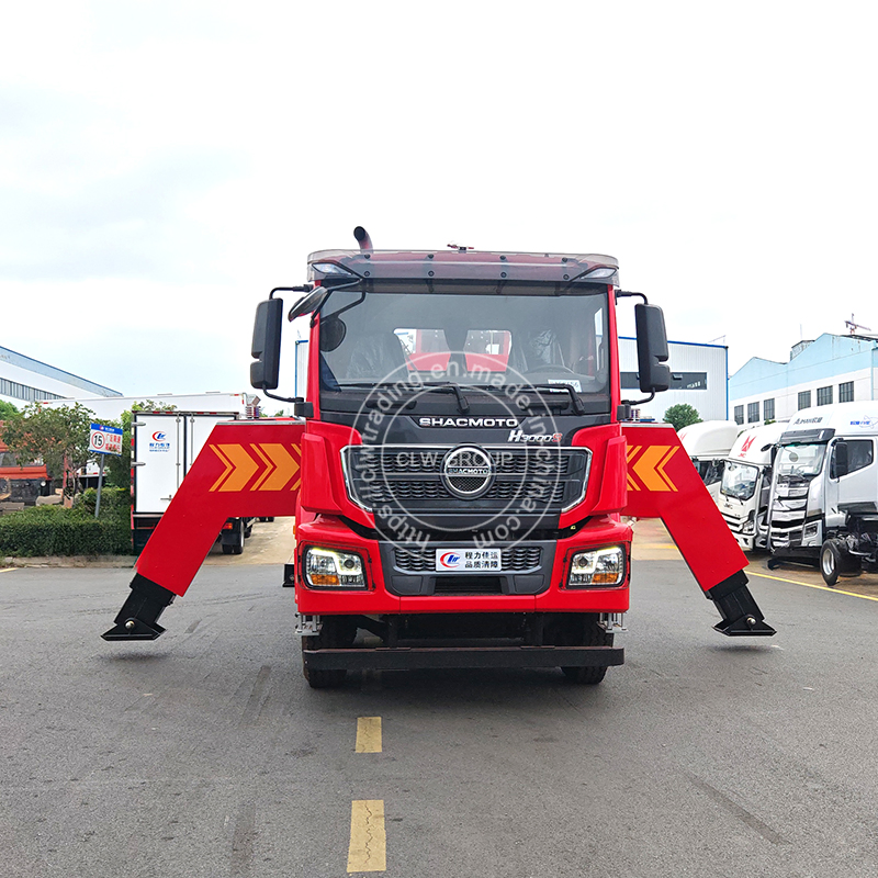 Shacman H3000 8X4 450HP Heavy-Duty Rescue Vehicle Tow Crane Vehicle Wrecker Truck Great Quality