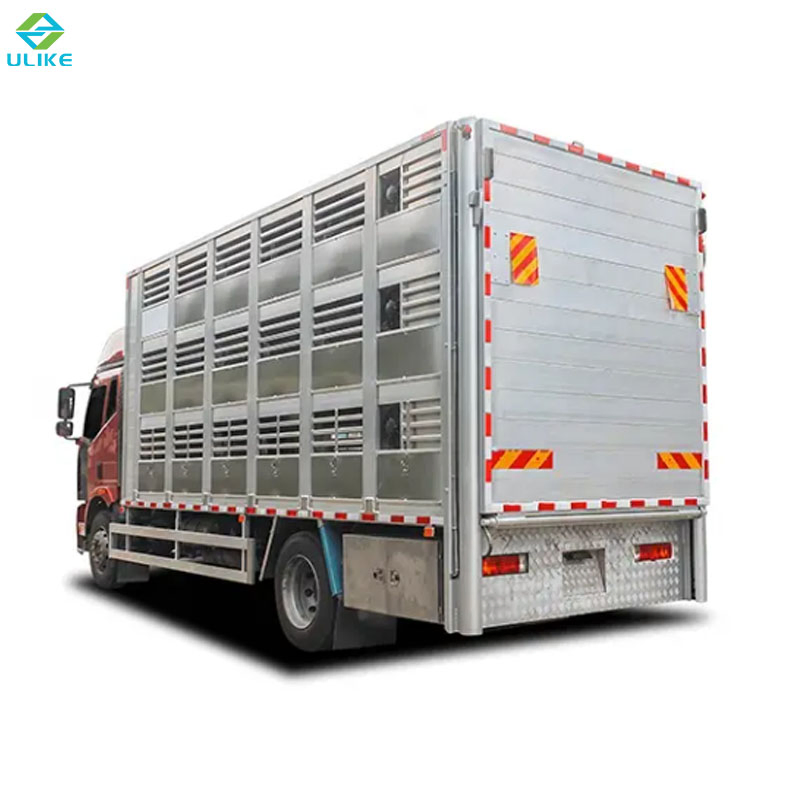 China Manufacture Dongfeng Livestock Poultry Transport Truck Special Vehicle Van Type Constant Temperature Animal Pig Transfer Transport Truck