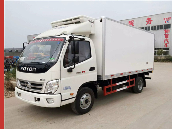 Foton Auman Refrigerator Freezer Van Truck