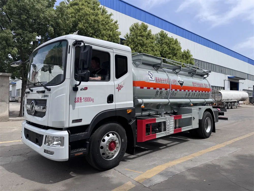 Oil Tank Truck View 1