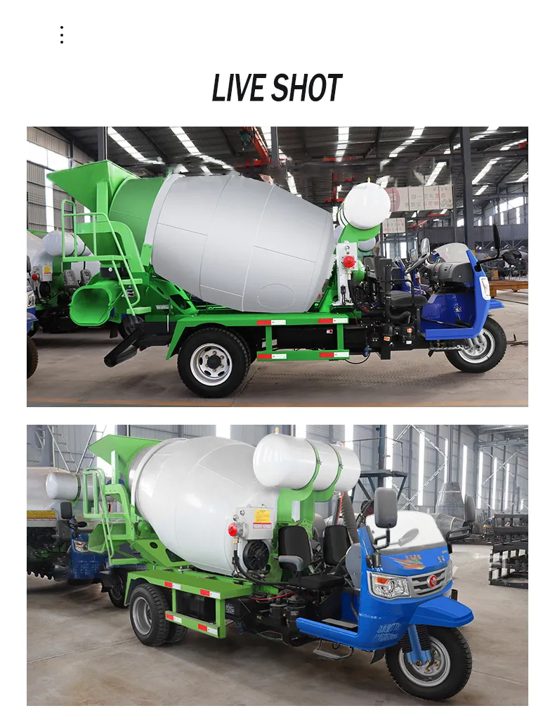 Concrete Mixer Truck Detail 6