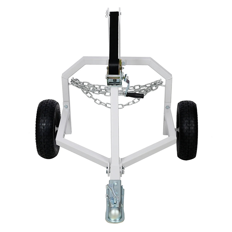 ATV Log Hauler Skidder Arch with Manual Winch