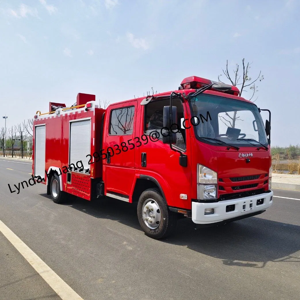 Issszu Fire Truck Diesel Emergency Rescue Fire Truck China Fire Fighting Truck
