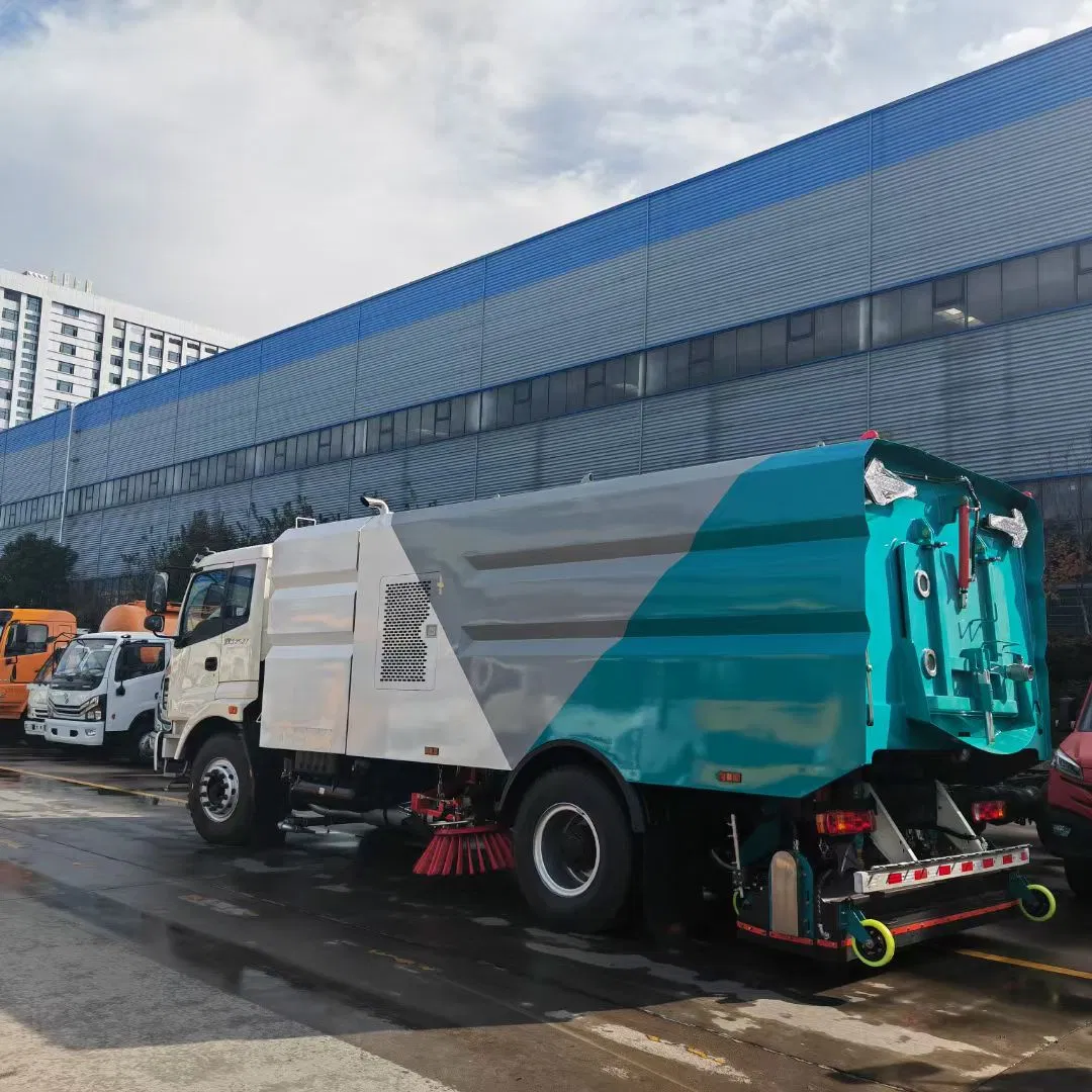 Foton Auman Road Street Sweeper Sweep Sweeping Vacuum Suction Cleaner Cleaning Washing Washer Truck