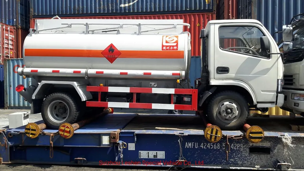 Fuel Tanker Truck Detail