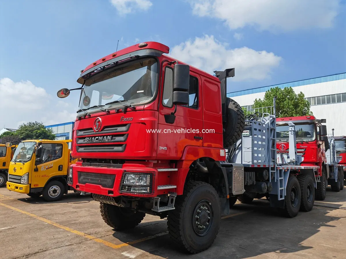 Shacman F3000 Wood Transportation Log Timber Truck Wood Carrier Trailer