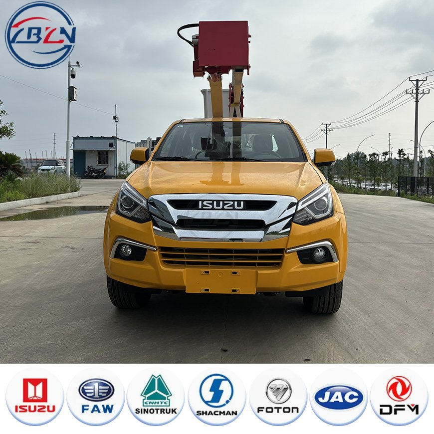 Jmc 4X4 4X2 Working Height Aerial Working Platform Price of Aerial Work Platform Truck for Sale