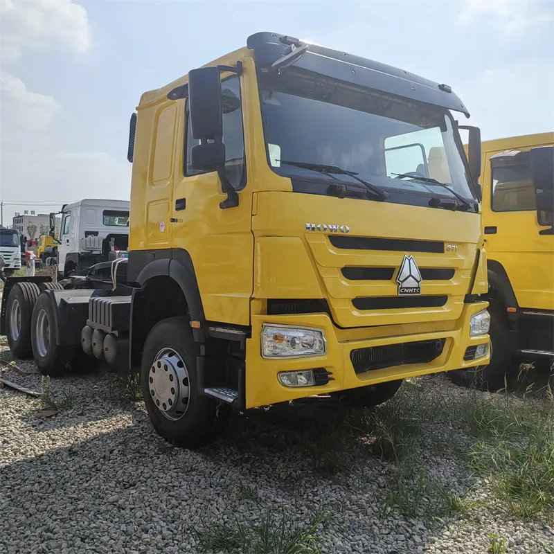 Tractor Truck Rear View