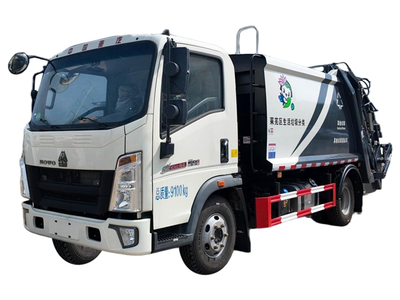 SINOTRUK HOWO 4X2 6X4 5CBM 10CBM Garbage Truck Garbage Compactor Compressed Waste Collection Truck Refuse Compactor Truck Compression Garbage Truck Waste Truck