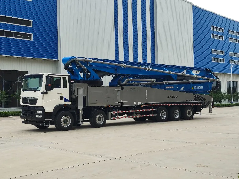 Concrete Pump Truck Operation