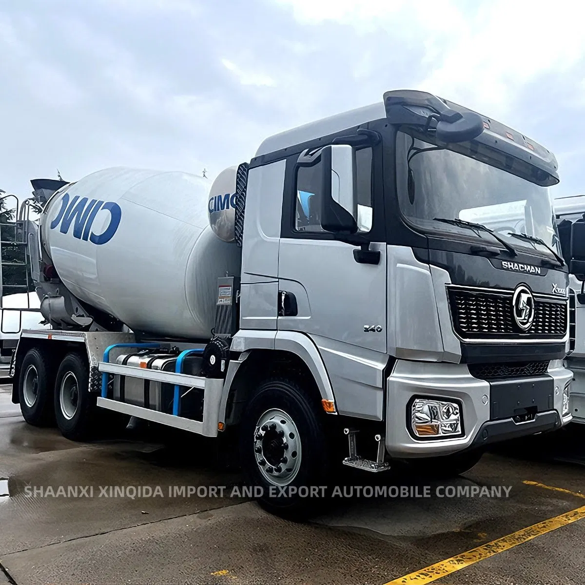 New Used Concrete Mixer Truck X3000 Sinotruck 6X4 6m³ 8m³ 12m³ Diesel Mobile Cement Pump Euro V Tractor Mixing Dump Tipper Cargo Box Lorry Mining Dumper Truck