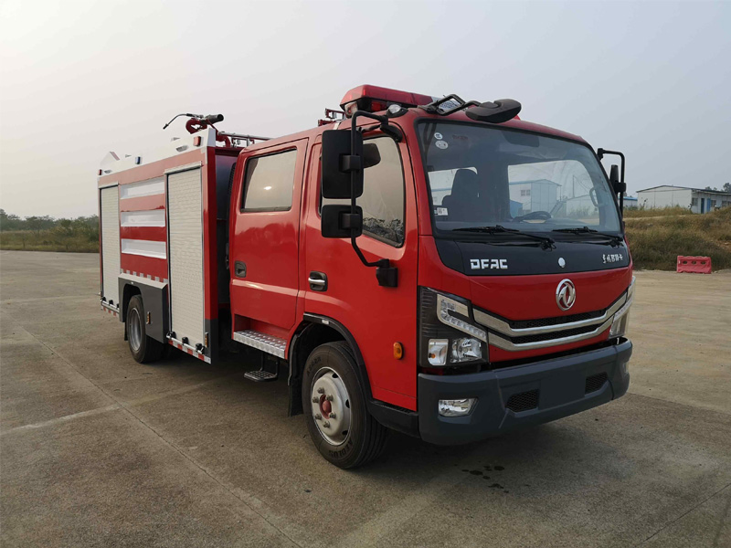 High-Capacity 4X2 Fire Truck with Advanced 5000L Foam Tank