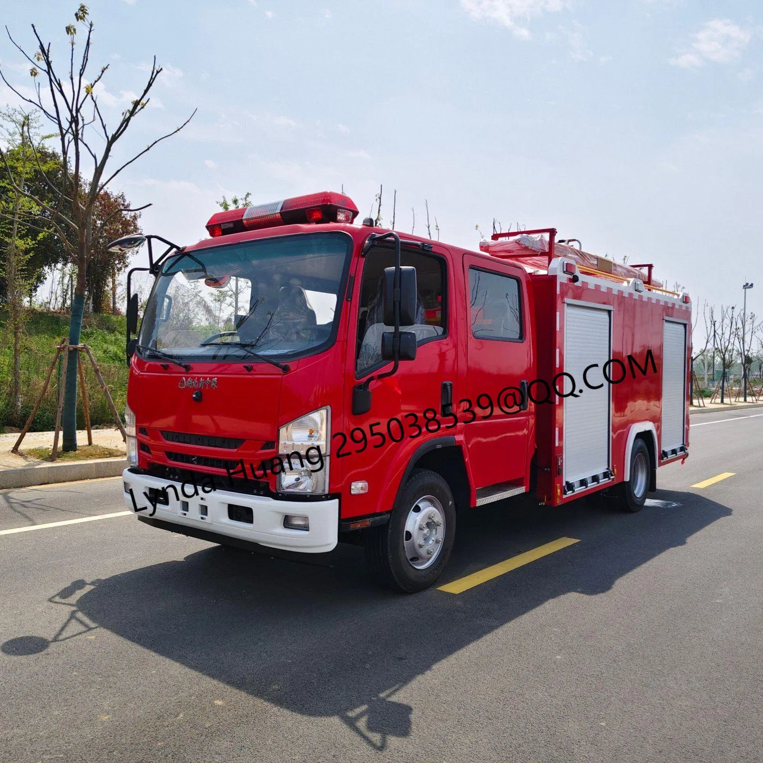 Issszu Fire Truck Diesel Emergency Rescue Fire Truck China Fire Fighting Truck