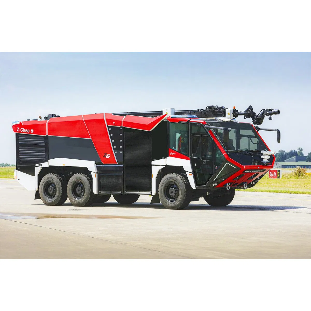 6X6 Airport Rescue Fire Fighting Truck Water Foam Vehicle Good Quality Specialized Vehicle China Manufacturer