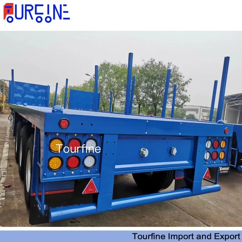 Semi Trailer Side View