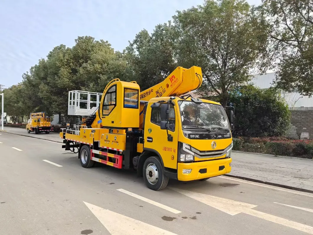 Aerial Work Truck Side View