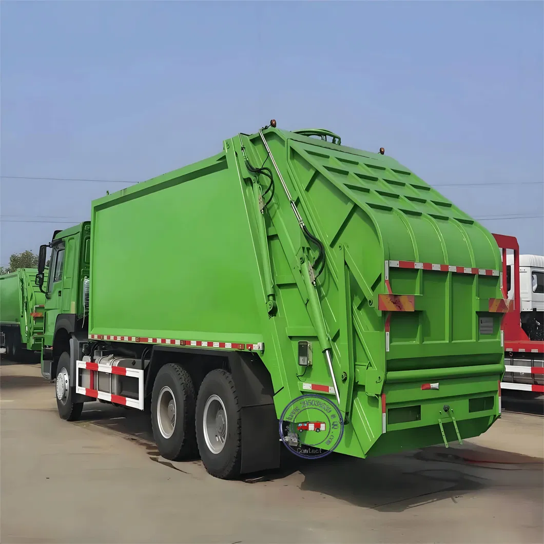 Compactor Garbage Truck View 5