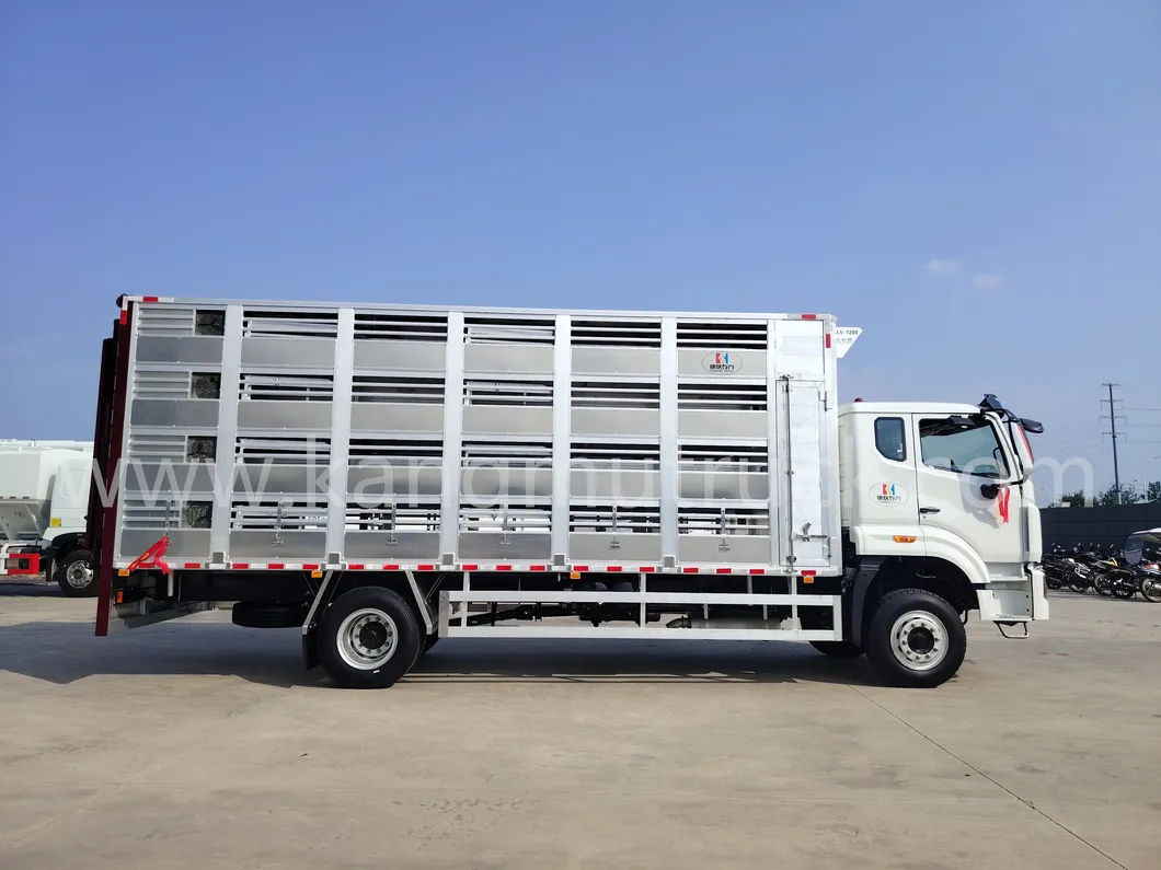 Livestock Transport Truck View 5