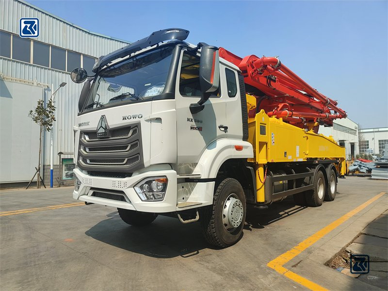 Chinese/China/Cnhtc New/Used Best Sinotruk HOWO Vehicle Hydraulic 32m 36m 37m 42m 56m 62m Boom Concrete Pump Truck Price for Transportation/Mounted/Sale/Cement
