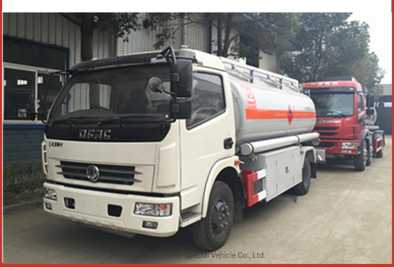 4X2 Dongfeng Diesel Engine 9000L Fuel Tanker Truck