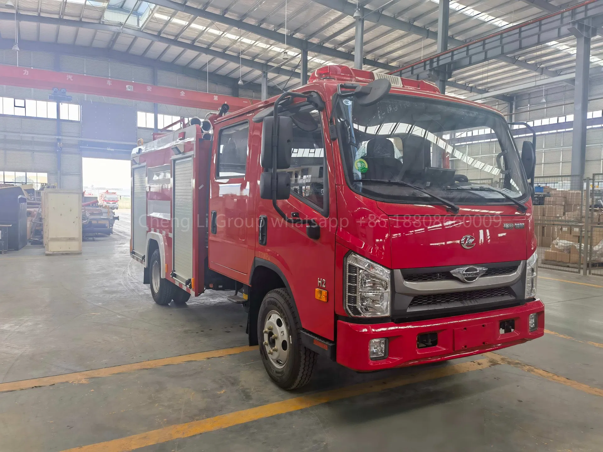 Fire Truck Side View