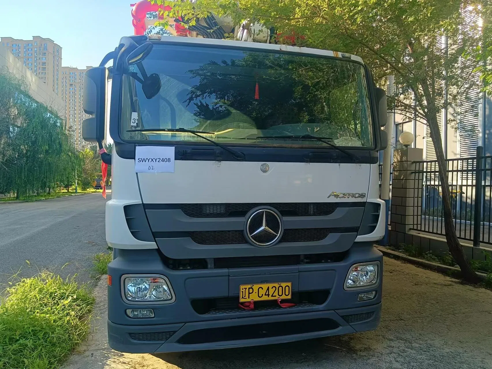 XCMG Official Hb50V Used Concrete Diesel Pump Machine Cement Concrete Pump Truck Price