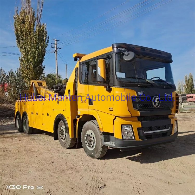 Shacman X3000 50t 30t 30ton 50ton Wrecker Tow Truck with 360 Degree Rotary Crane