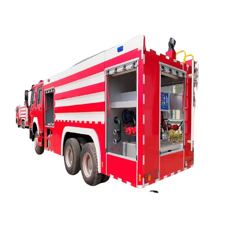 High-Performance 10cbm 6X4 Water Tank Technology Foam Water Fire Fighting Fire Truck