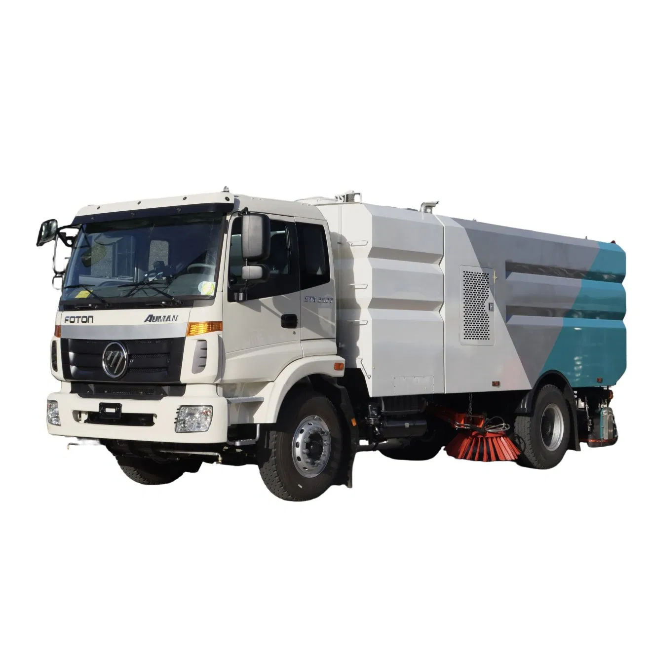 High Pressure Vacuum 7 Cubic Highway Dust Sweeper Road Sweeper Truck