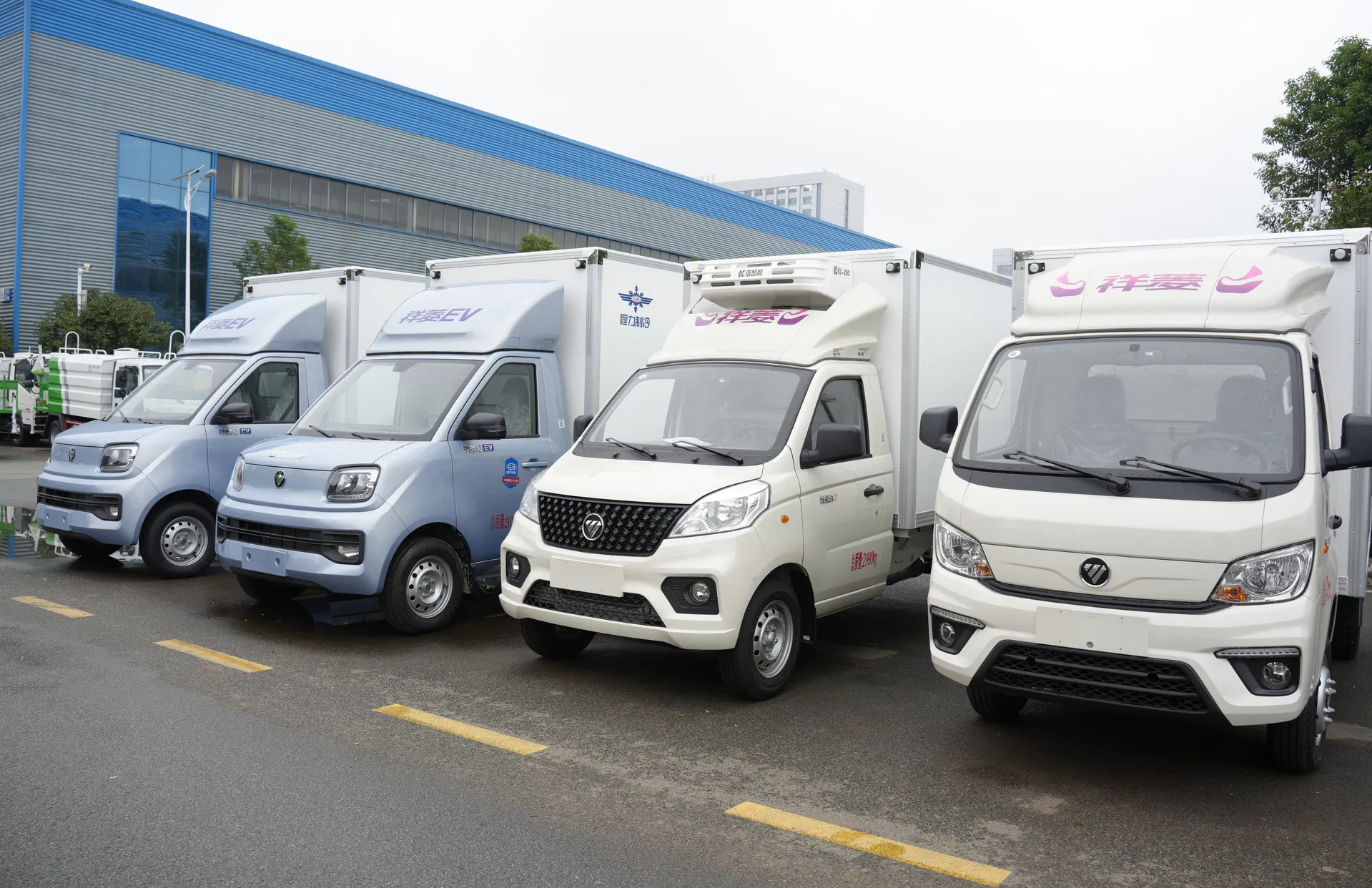 Food Truck Refrigerator Box Truck