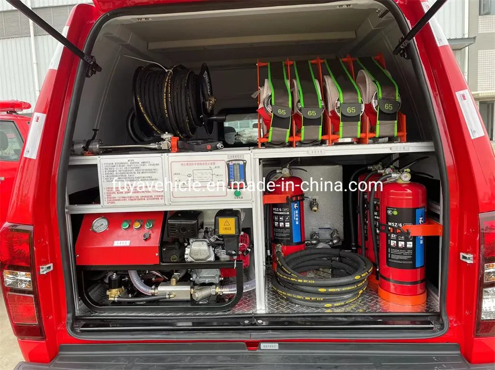 Fire Fighting Truck Operational View