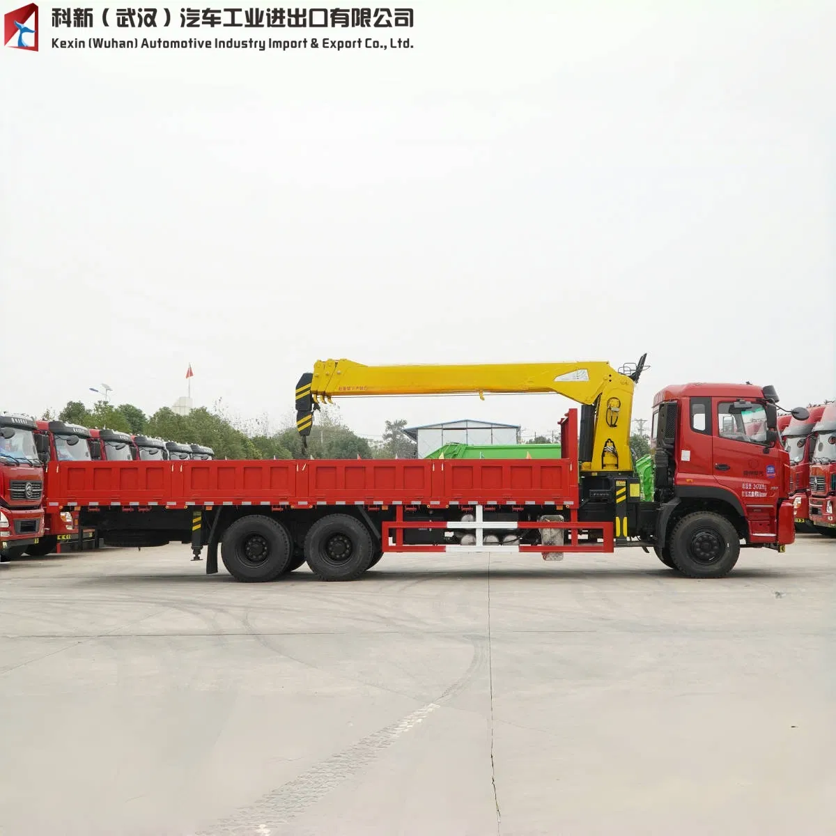 HOWO/ Dongfeng Sanyi Truck with Crane 10/16 Ton Telescopic Knuckle Boom Lorry Crane for Engineering /Rescue Use Truck Mounted Crane