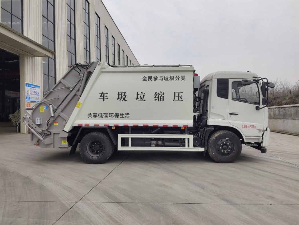 High Quality Dongfeng/HOWO/FAW/Foton/Shacman 15m3 Garbage Compactor Truck 10-15ton New/Used Rear Loader Waste Collection Truck with ISO CCC Certificate