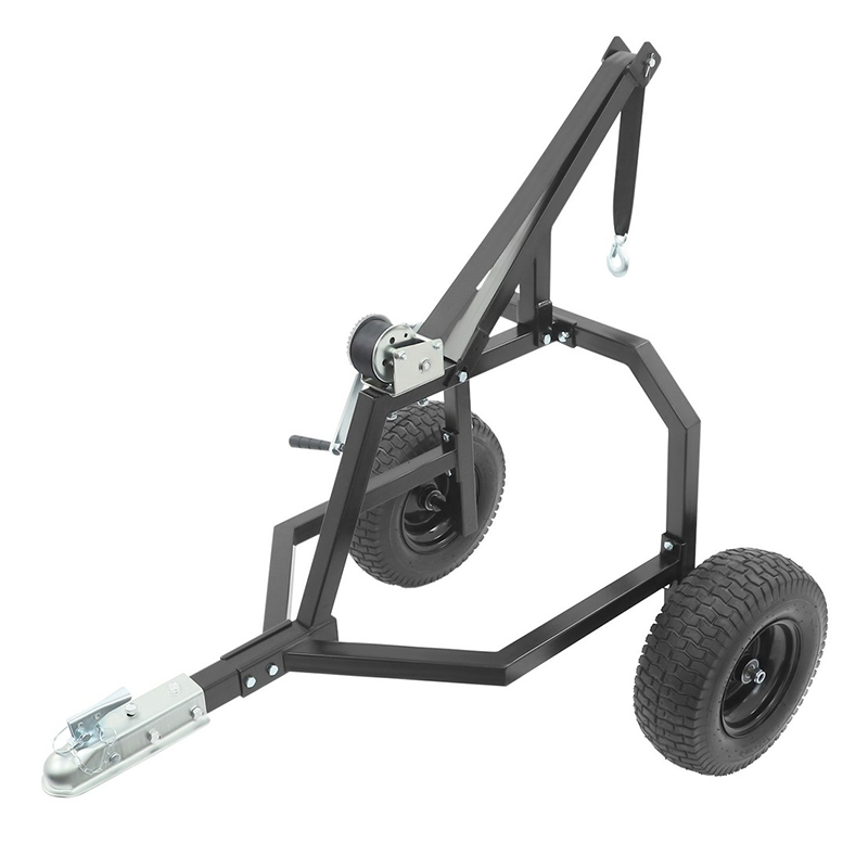 ATV Log Hauler Skidder Arch with Manual Winch