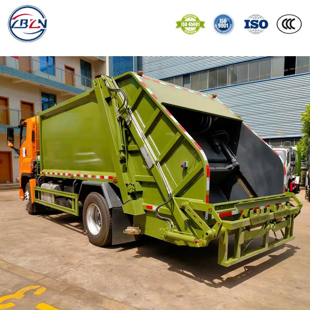 Hot Selling I Suzu Giga LHD Rhd 4X2 12cbm 14m3 Rubbish Garbage Compactor Truck/ Waste Compactor Truck for Street Garbage Collection