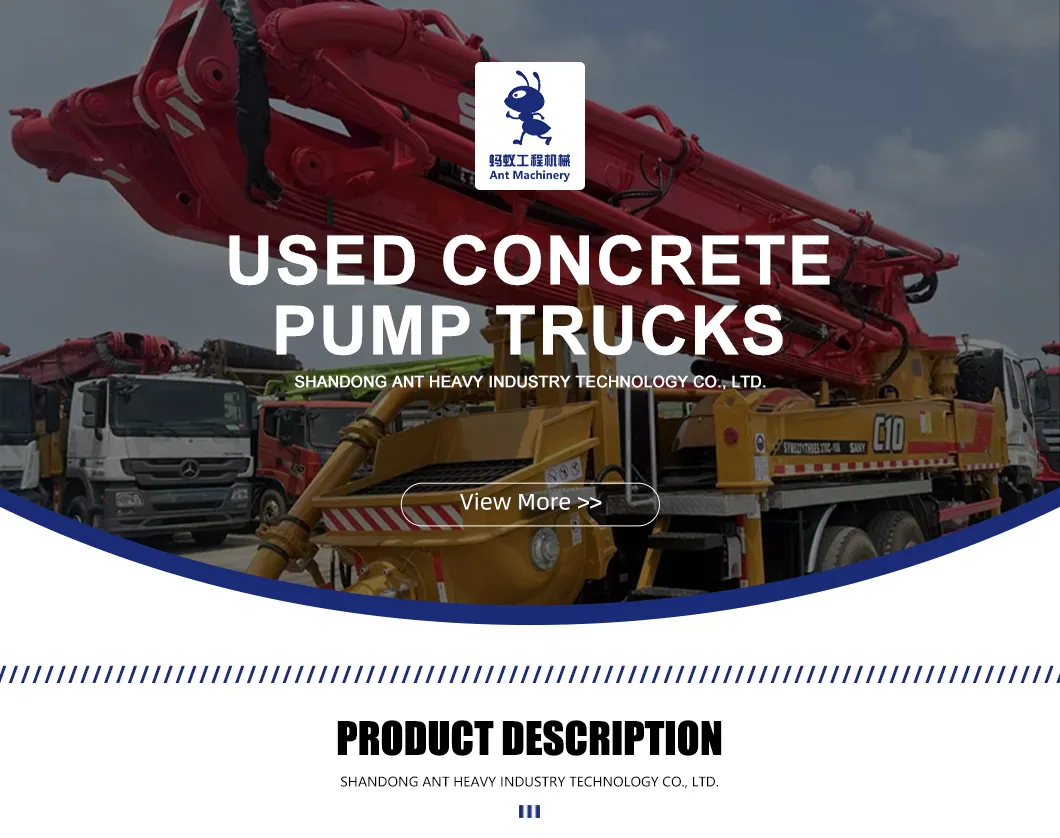 Used Concrete Pump Truck