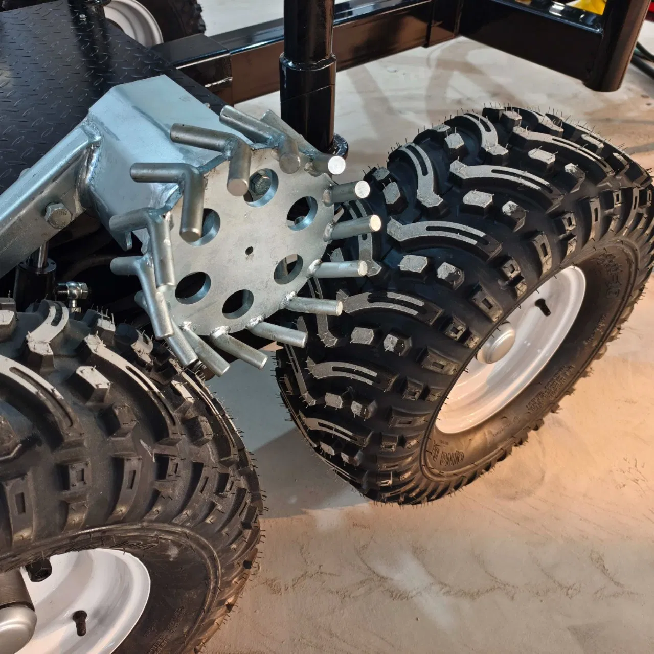 Farm Machinery Forest Firewood Forwarding Transporter Log Grab Tractor Timber Trailer