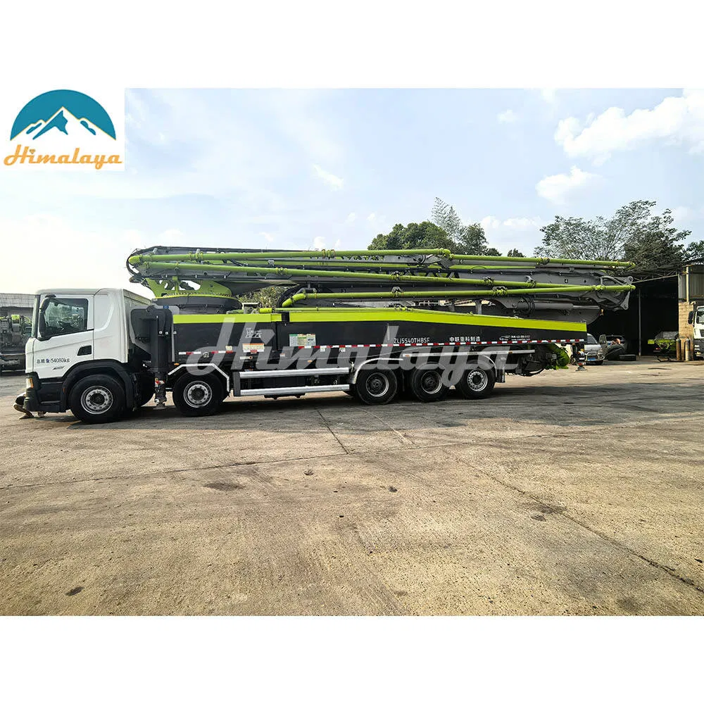 Used 67m Long Boom Concrete Pump Truck for Construction Projects