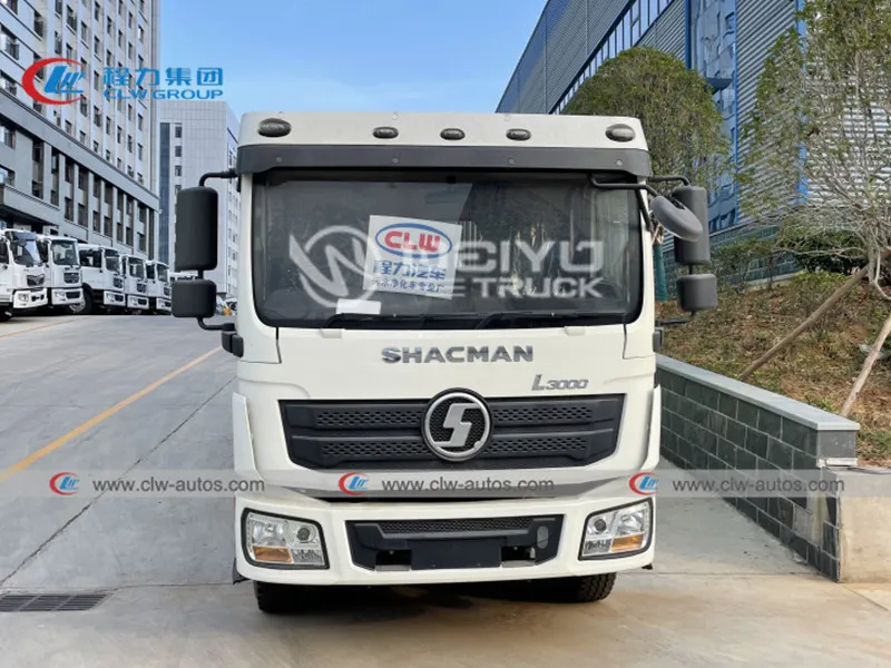 Garbage Compactor Truck View 2