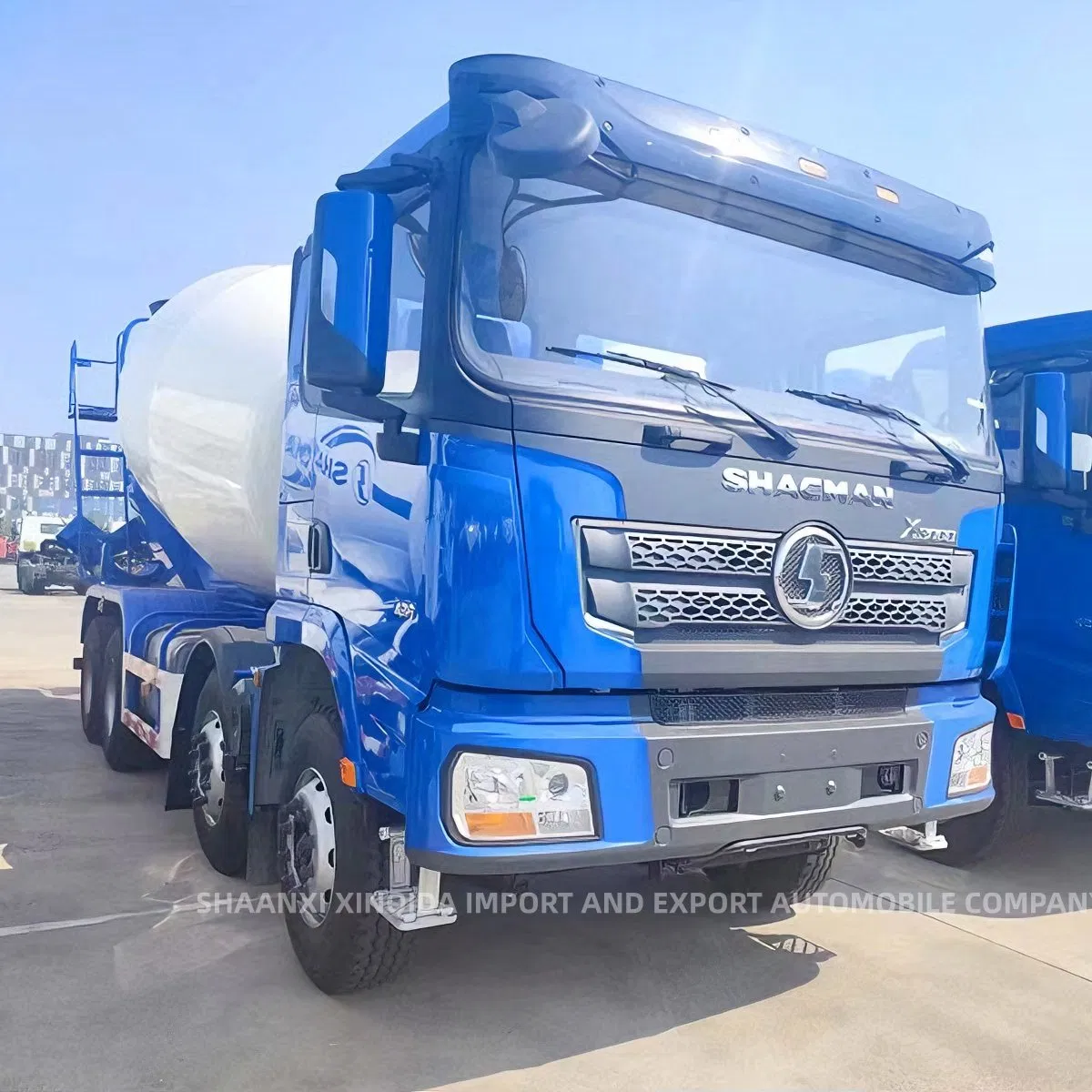 New Used Concrete Mixer Truck X3000 Sinotruck 6X4 6m³ 8m³ 12m³ Diesel Mobile Cement Pump Euro V Tractor Mixing Dump Tipper Cargo Box Lorry Mining Dumper Truck