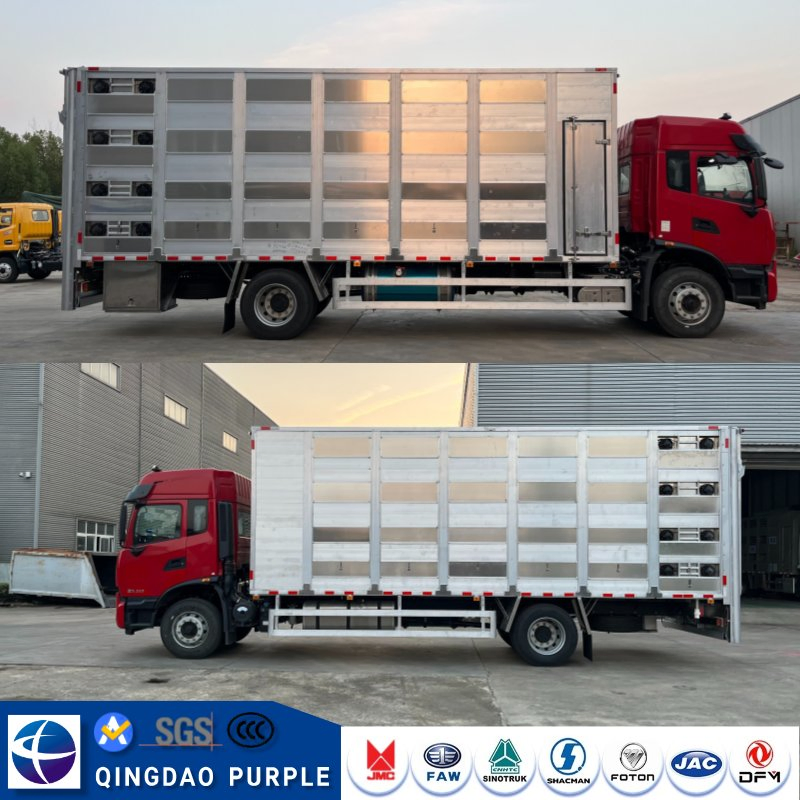 Dongfeng New or Used 4X2 Livestock Truck for Cattle Livestock and Poultry Transport