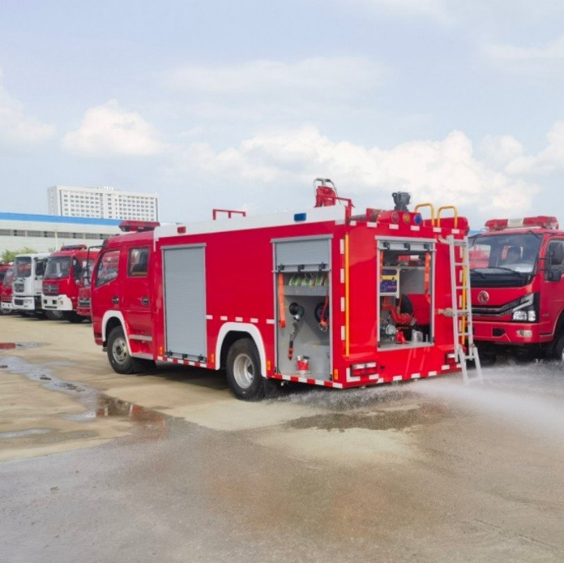 New DFAC HOWO I Suzu Fire Fighting Truck 4×2 4×4 Emergency Rescue Fire Engine Advanced Fire Extinguishing System, Factory Direct Sale at Discounted Fire Truck