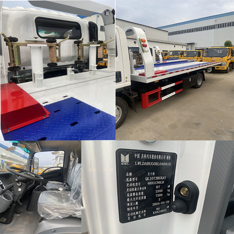 Wrecker Tow Lift Pickup Wrecker 4X4 Isuzu Pickup Tow Truck