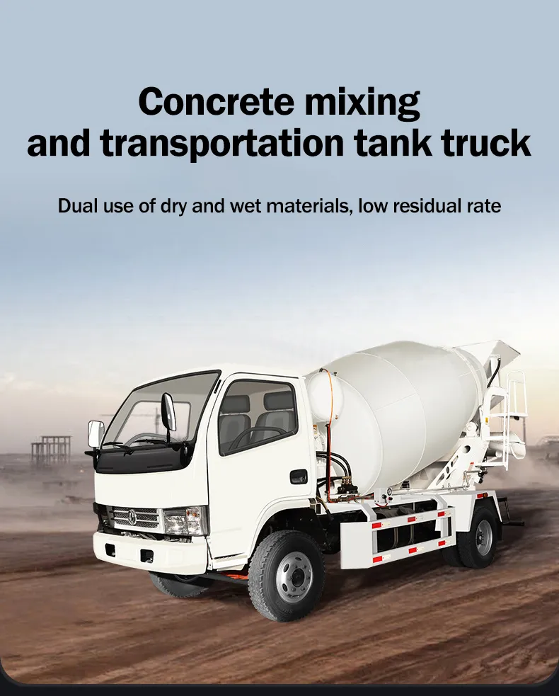Concrete Mixer Truck Detail 1