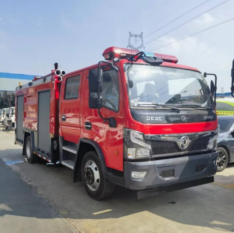 New DFAC HOWO I Suzu Fire Fighting Truck 4×2 4×4 Emergency Rescue Fire Engine Advanced Fire Extinguishing System, Factory Direct Sale at Discounted Fire Truck