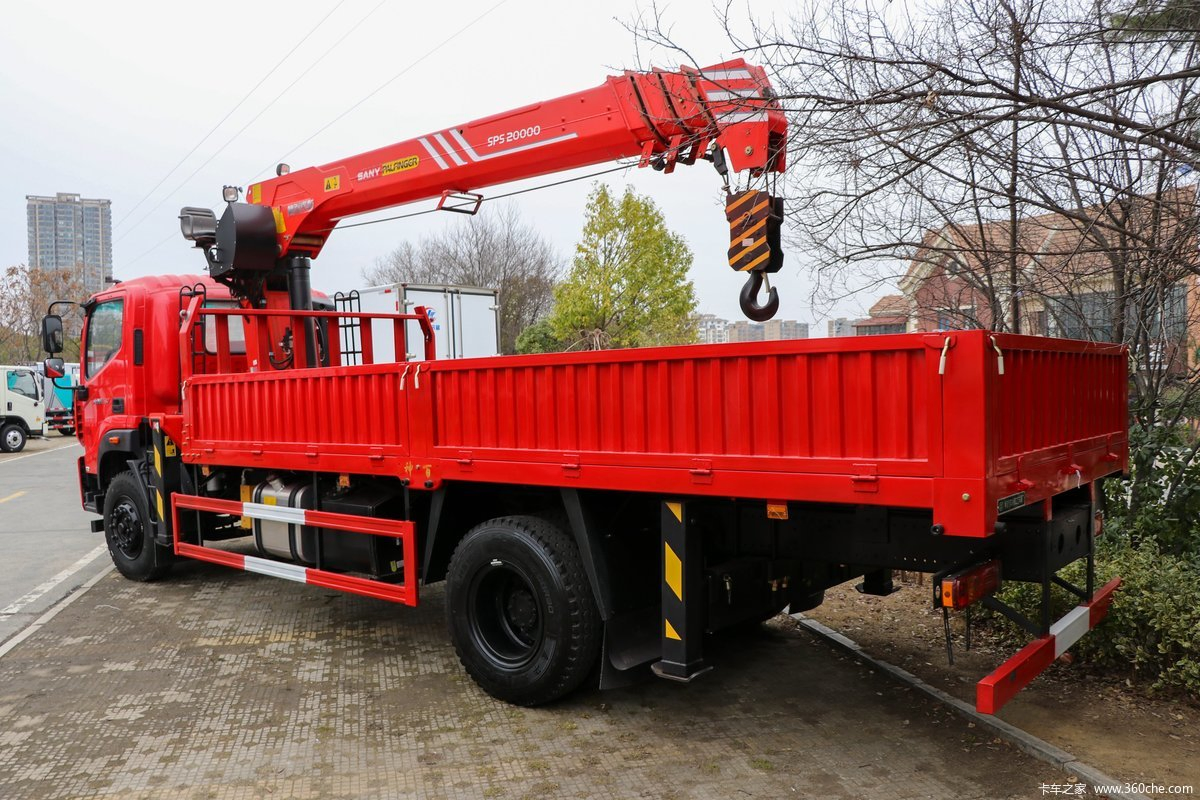 Factory Price Foton 5tons Truck with Crane Recovery Truck with Crane Lifting Crane Mounted Truck