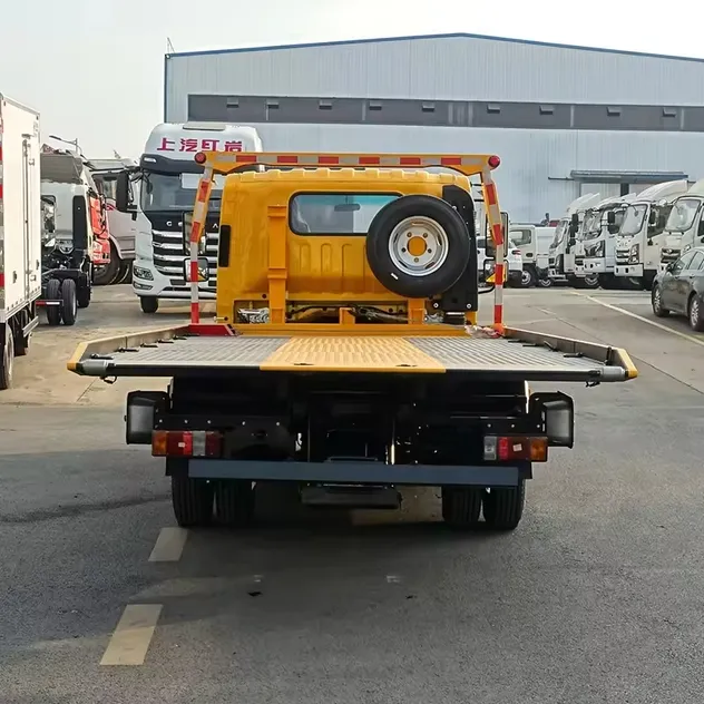 Wrecker Tow Truck View 3