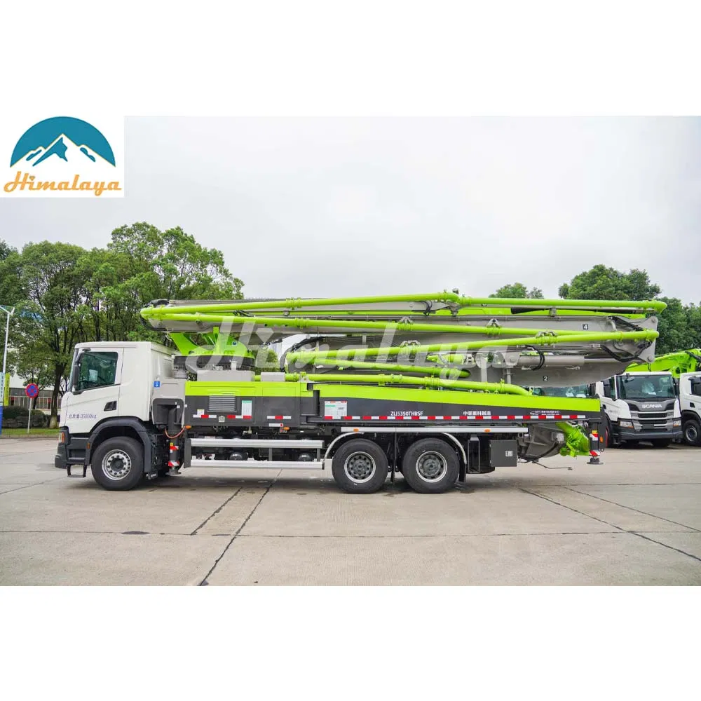 Zoomlion Customized Brand New Hydraulic 52m Truck Mounted Concrete Pump