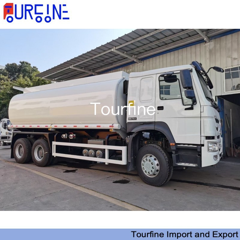 30000L White HOWO Fuel Tanker Truck with Weichai Engine for Africa
